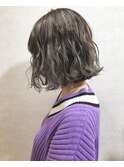 シアーグレージュ_大人かわいい,結婚式,前下がり