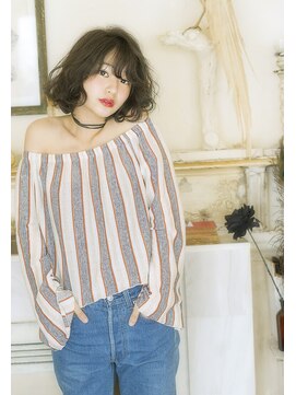 ロンド ストラーダ 心斎橋(Lond strada) セクションカラーペールベージュ