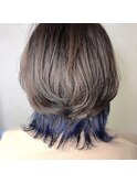 ☆ウルフカット×インナーネイビーカラー☆