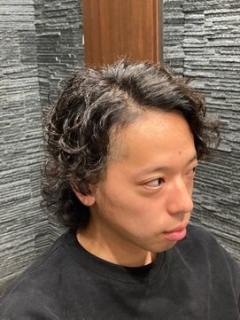 プレミアムバーバー 目黒店(PREMIUM BARBER produce by HIRO GINZA) 個性で差をつける☆ロングパーマスタイル