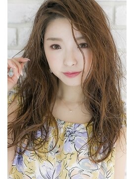 プライズ 所沢プロぺ通り店(prize) セミウエット無造作ウェーブ/グレージュ