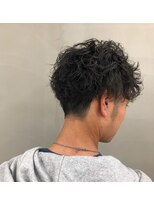 クリア(Q-LEA)&nbsp;パーマ×ツーブロック