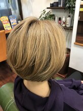 ヘアーズ ベリー 豊津店(hairs BERRY) #ショートボブ