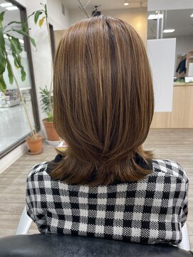 サラ 新道店(SALA) ミディアム×レイヤー