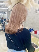 ソーコ 渋谷(SOCO)&nbsp;【SUN】 ミルクティーベージュ　ハイトーン　ブリーチ