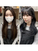 【リアルお客様】の顔周りカットbefore /after