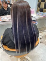 髪技空間アノン(anon) グラデエクステメッシュ