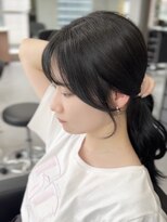 ジエクトカナウ 大阪梅田店(The Ect canow) レイヤーロング20代30代小顔カット顔周りレイヤー