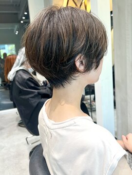 ロンドエニカ 大宮(Lond enika) 切りっぱなしボブエアリーロング美髪ピンクブラウン[大宮]