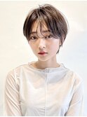 前髪ありショート ウザバング 大人ショート 博多ショート 福岡