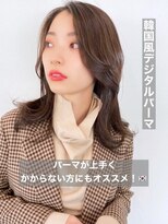 ブロウ ネックス ザ サロン 表参道(VLOW nex the salon)&nbsp;vlow表参道  タンバルモリ くびれヘア 髪質改善 韓国 長屋