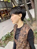 ハルキ ミナト ジャパン オオサカ(HARUKI MINATO japan OSAKA)&nbsp;40代50代小顔似合わせカットくびレイヤーエモージュ大人可愛い