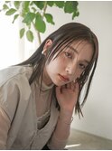 顔周りレイヤーおくれ毛前髪万代新潟
