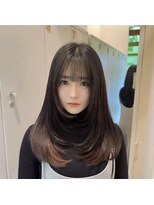 クレア 茅ヶ崎(CREA)&nbsp;レイヤーカットスタイル♪韓国ヘア/ワンホンヘア