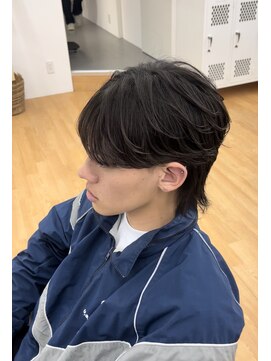 ビカム 名駅(become) ニュアンスパーマウルフ　メンズマッシュ