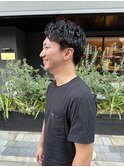 【メンズパーマ】短髪ヘア
