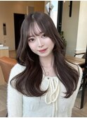 レイヤーカット/韓国ヘア/顔まわりカット/銀座