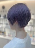 色落ち綺麗なシアーパープルカラー