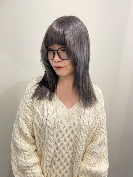 ユニコ(unico) ラベンダーグレージュ/マッシュ