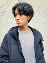 ヘアガーデン オフ(hair garden off)&nbsp;シャドウパーマ×センターパート