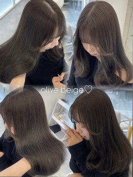 アイシー 表参道(ICY) 人気カラー＊オリーブグレージュ