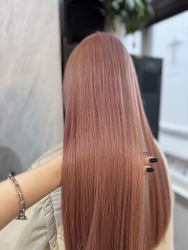 ヴァイス 渋谷店(VAICE) ハイトーンカラー/ピンクベージュ/ダブルカラー