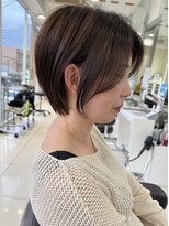 ハピネス 西大寺店(Happiness) 【50代・60代奈良】まとまり艶ショートボブ/髪質改善／しらさん