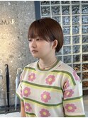 印象チェンジに◎ナチュラル可愛い大人ショート