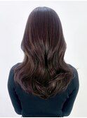 くびれヘア顔周りレイヤー美髪韓国ヘアロング_ba550151