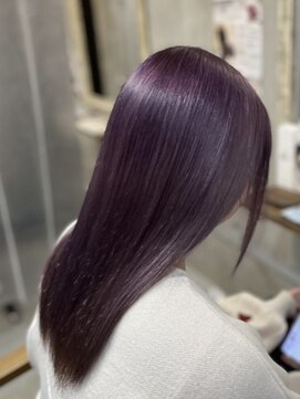 リエコー(RE'ECHO) ディープパープル/ケアブリーチダブルカラー