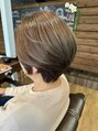 ヘアーケアサロン リノ(hair care salon Lino)&nbsp;キレイめな、白髪ボカシカラー♪