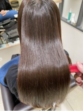 プリマ 新宿(PRIMA) 『sins髪質改善酸性ストレート』 グレージュカラー新宿/sins酸性