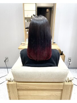 オーセンヘア(AUTHEN.HAIR) グラデーションカラー×髪質改善ULTOWAトリートメント