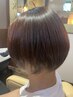 似合わせカット＋透明感カラーリタッチ＋５step髪質改善トリートメント