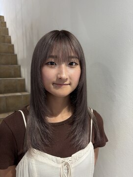 バズ(BUZZ) レイヤー×グレージュ