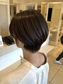 アッシュ 長津田店(Ash) 丸みショート/大人ショート/小顔ショート/白髪ぼかしハイライト