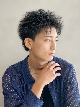 ネクストメンズ 表参道(NEXT men's) MEN’S HAIR/サーフカール/刈り上げセンターパート/渋谷