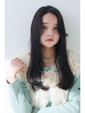 レイヤーカット×透明感カラー［恵比寿/髪質改善/グレージュ］