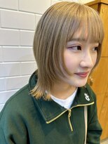 ノットバイベル 大宮(knot by belle)&nbsp;顔周りレイヤー×ホワイトベージュ