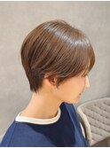 #コンパクトショート#くすみブラウン/森岡俊亮