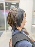 ダークブルーが光るウルフスタイル