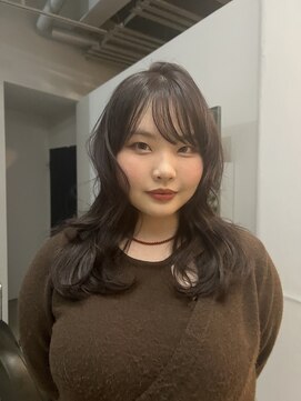 ヘアー アイス 御器所本店(HAIR ICI) ブリーチなしパープルカラー冬カラー春カラー