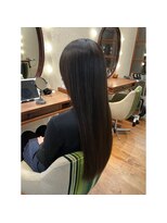 エルサフィロ キタハマ(el zafiro kitahama)&nbsp;20×30×40代×縮毛矯正×ツヤ感 UP×ストレートスタイル