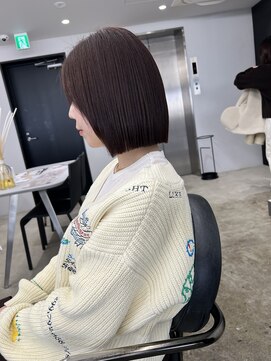 トゥエル バイ ディプティモイラ(tuelu by dipty MOILA) タッセルボブ×春カラー