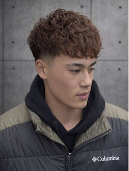 Sunkissed beauty studio 千葉/千葉中央の写真/【メンズパーマならお任せ】骨格に合わせた緻密な設計で、ON/OFF決まる再現性抜群のスタイルへ!
