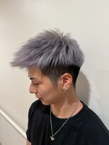 モードケイズ 西宮(MODE K's)&nbsp;シルバーアッシュ×刈り上げショートレイヤー