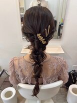 シュエット 横浜関内店(Chouette) 編みおろしアレンジ
