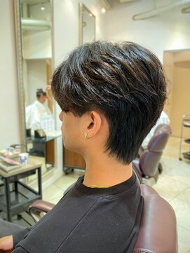 ヘアーリゾート クランプ 相模原店(hair resort clamp) 大人センターパート