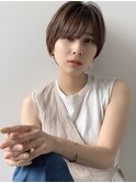 似合わせショート/フェザーショート/細めハイライト