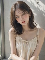 ノア(NOA) 【NOA】韓国くびれミディ×顔まわりレイヤー×シースルーバング